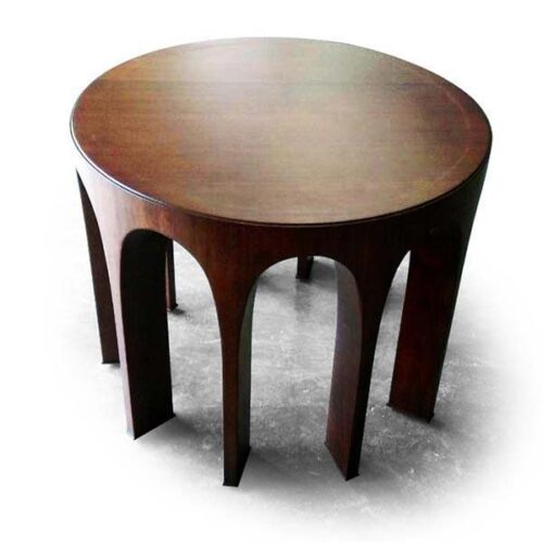 北歐圓弧拱形腳茶几 簡約美學升級：圖片 1