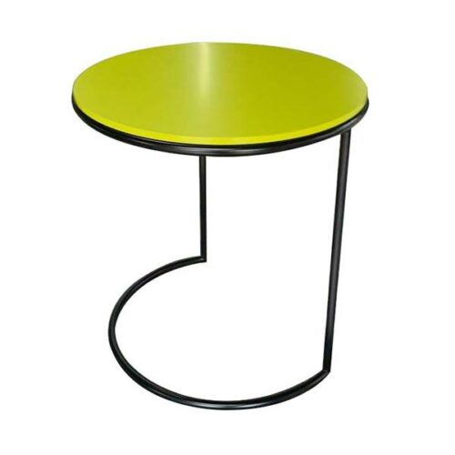 鮮豔綠彩黑鐵邊几 時尚樂趣滿分：圖片 1