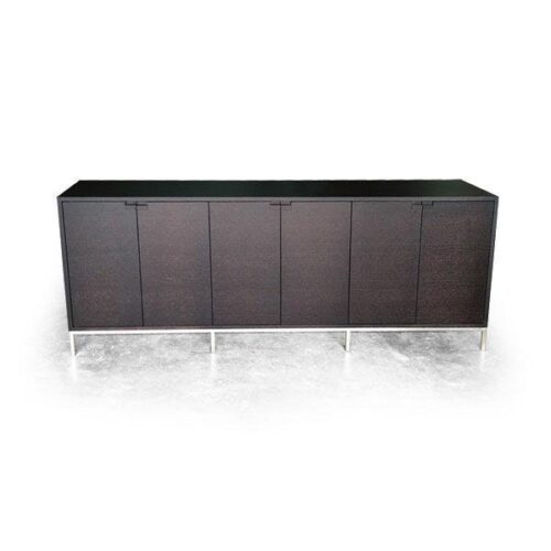 橡木紋方鋼腳邊櫃 空間放大術：圖片 1