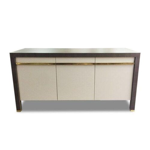 鈦金把手雙色餐櫃 空間格調升級：圖片 1