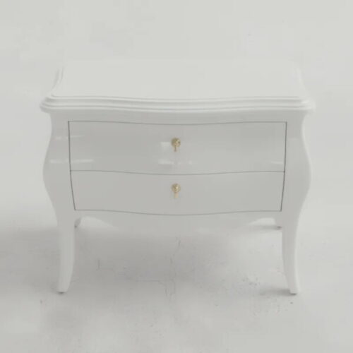 奶油雲朵法式床頭櫃 優雅輕奢好收納：圖片 2