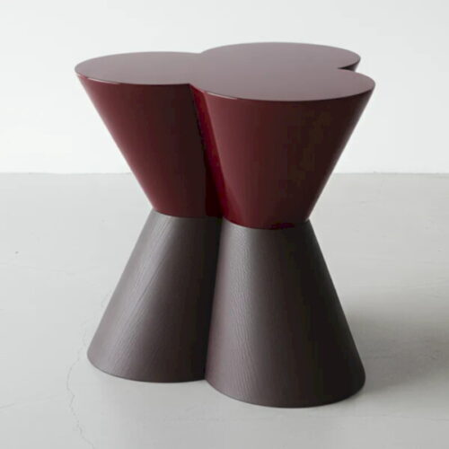 三錐雕塑藝術茶几 靜置客廳的雕塑品：圖片 1