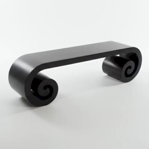 雲卷造型長几 連接東方意象極簡生活：圖片 1