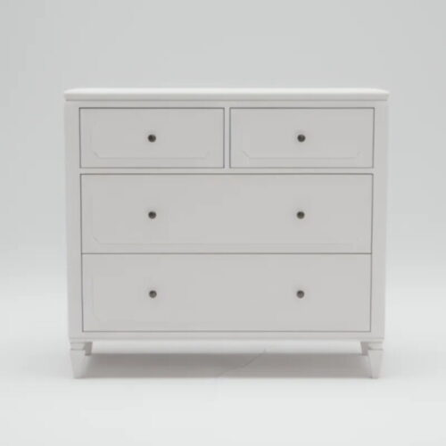 白映時光四抽斗櫃 營造優雅古典氛圍：圖片 2