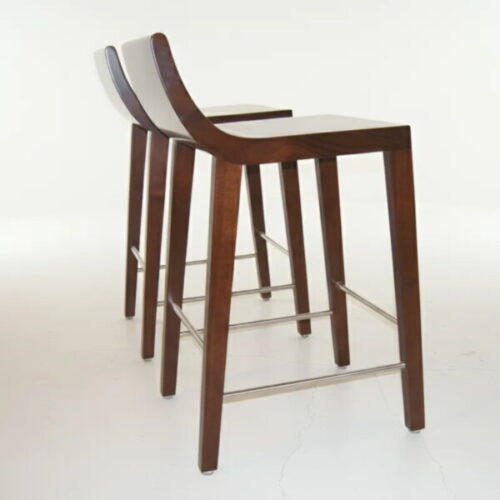 微靠背中島高腳椅 微靠背設計類型：圖片 2