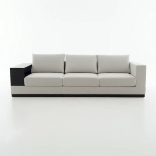 層架扶手極簡沙發 兼具收納邊几與舒適坐感：圖片 3