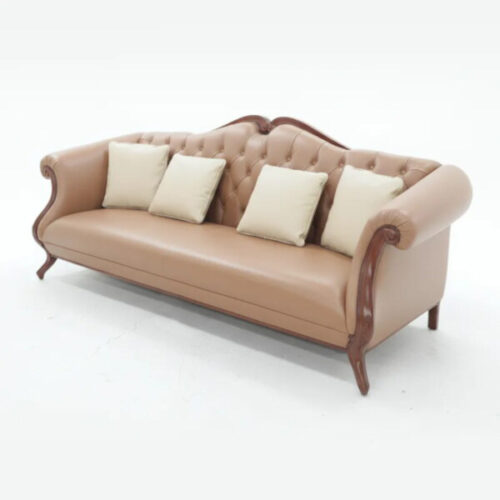 伯爵古典皮革沙發 空間裡的高貴氣質：圖片 1