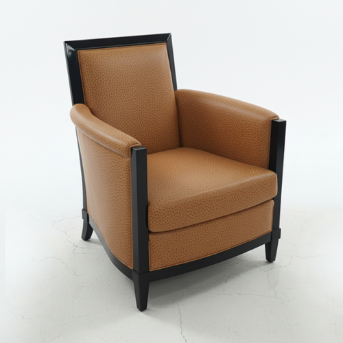 黑框高背單人椅 空間裡的紳士氣質：圖片 4