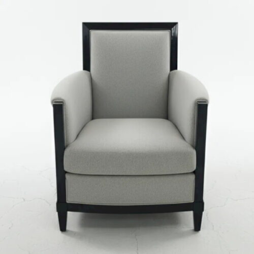 黑框高背單人椅 空間裡的紳士氣質：圖片 2