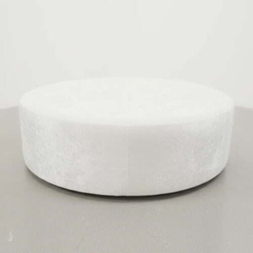 雲光絨布圓沙發凳 多功能角色變換：圖片 2