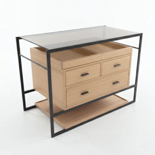 黑鐵框橡木中島櫃 整理所有配件小宇宙：圖片 1