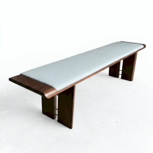 AxisDining胡桃木長椅 串起玄關到餐廳的動線：圖片 4