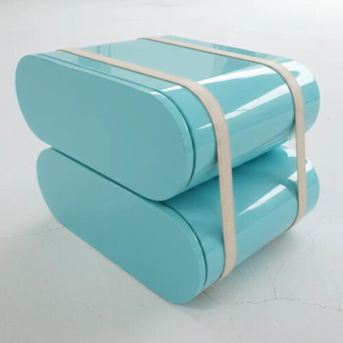 禮盒皮帶床頭櫃 高回頭率床邊亮點：圖片 1