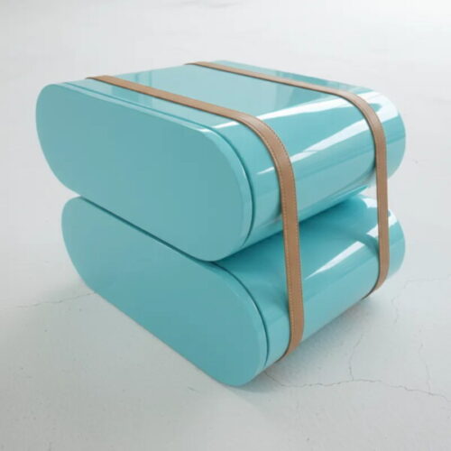 禮盒皮帶床頭櫃 高回頭率床邊亮點：圖片 2