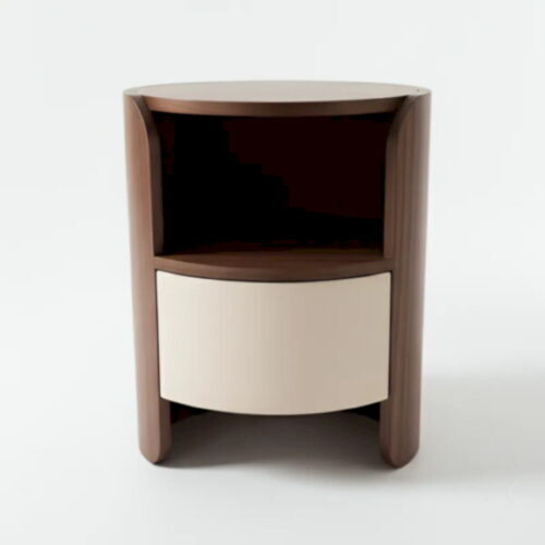 圓弧木語床頭櫃 完成北歐系臥室：圖片 2