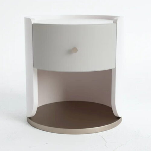 圓潤輕奢床頭櫃 床邊溫柔擁抱：圖片 2