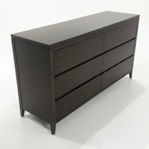 深胡桃六抽長斗櫃 極簡收納王者：圖片 1