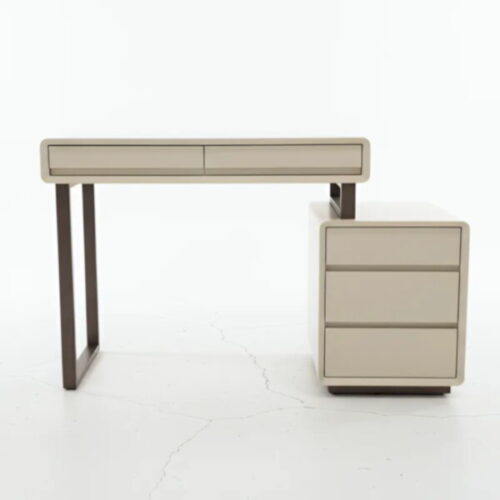 米色極簡U腿辦公桌 時尚家居首選：圖片 2