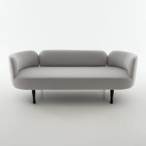 雲弧織布沙發 勾勒你的質感客廳：圖片 1