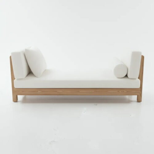 實木兩端靠枕躺椅 慵懶的居家儀式感：圖片 2