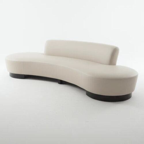 藝術月形開放式沙發 客廳的藝術弧線:圖片 2