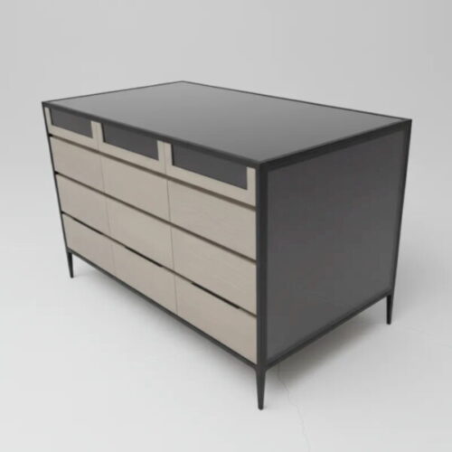 黑玻隱藏格儲物櫃 空間收納美學：圖片 1