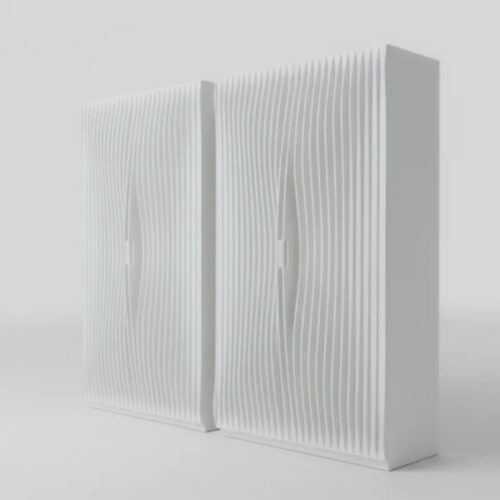 雕塑波浪藝術衣櫃 展現藝術感與高級氛圍：圖片 1