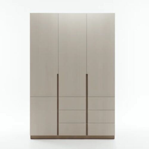 開放側架滑門衣櫃 一櫃到位收納各種衣物小物：圖片 2