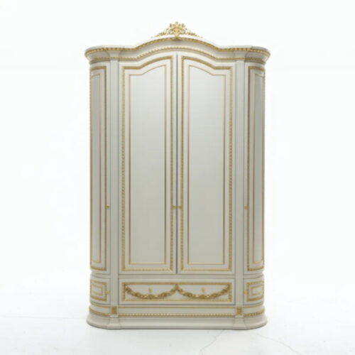 巴洛克象牙白衣櫃 高端主臥藝術宣言：圖片 2