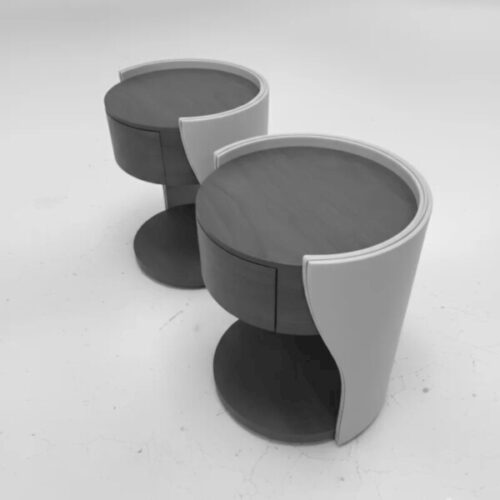 圓弧輕奢床頭櫃  簡約卻有型：圖片 1