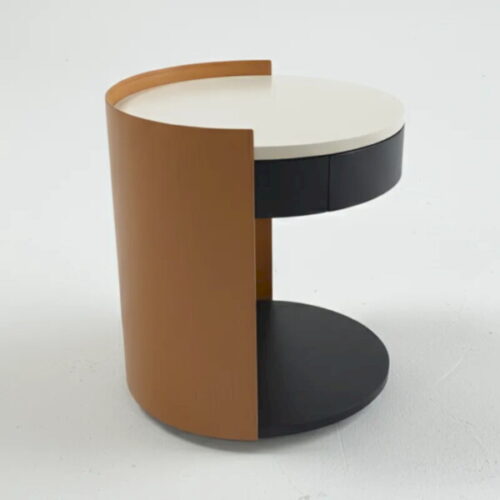 馬鞍皮胡桃床頭櫃  空間利用零死角：圖片 5