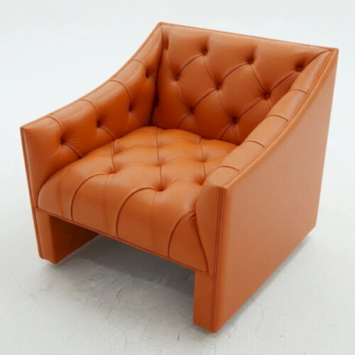 橙菱奢華皮革沙發  貴族空間焦點：圖片 3