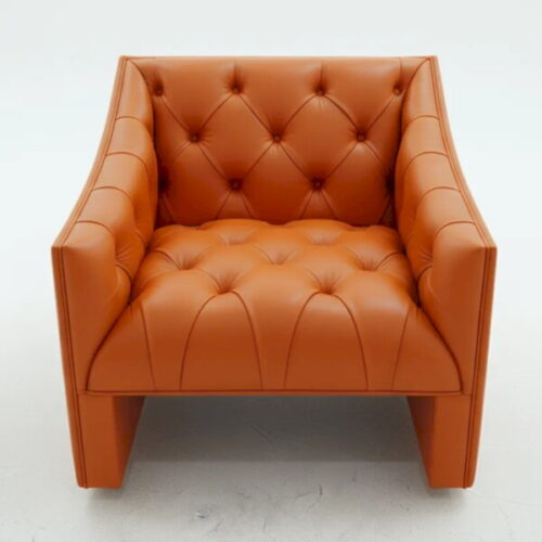 橙菱奢華皮革沙發  貴族空間焦點：圖片 4