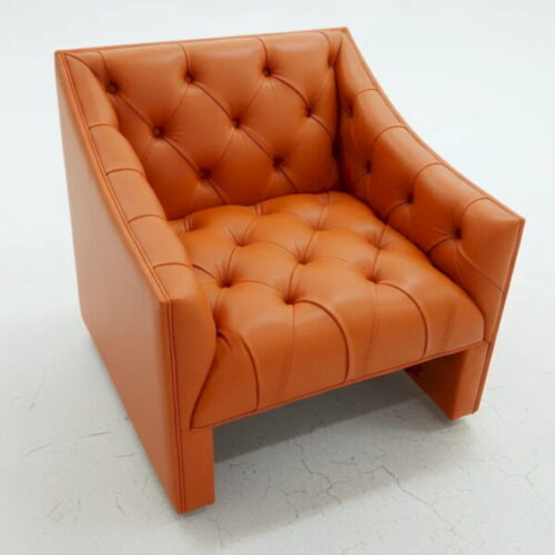 橙菱奢華皮革沙發  貴族空間焦點：圖片 5