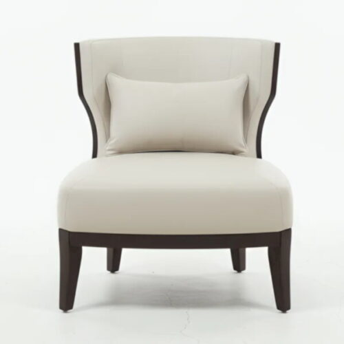 現代米白接待椅  優雅空間焦點：圖片 2