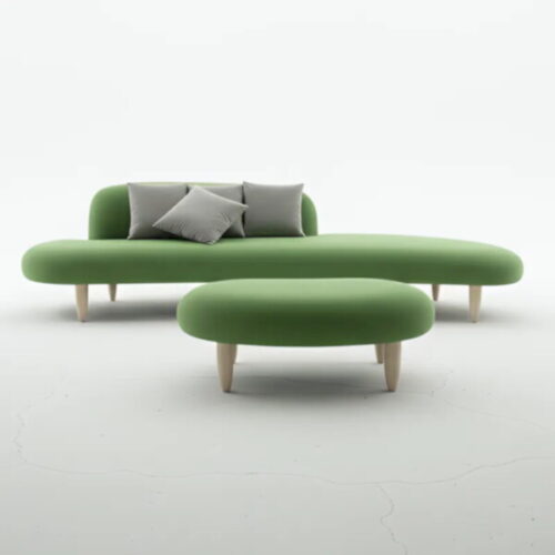 北歐彎弧沙發  空間的趣味主角：圖片 2