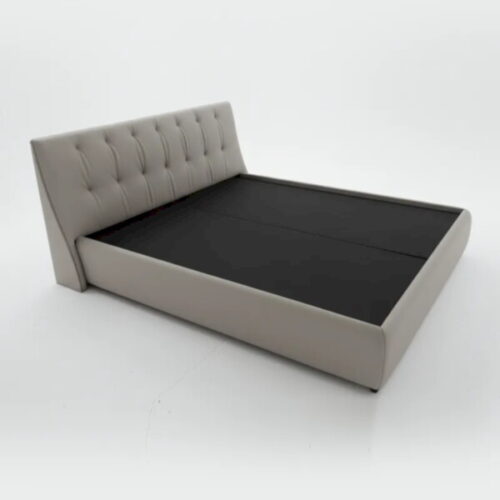 經典拉扣斜背床架 臥室質感升級：圖片 1