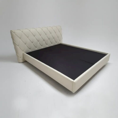 菱格皮革床組  舒適與美感一次到位：圖片 1