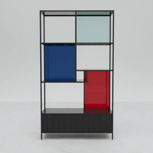 黑框彩玻展示櫃  展示藝術美學：圖片 2